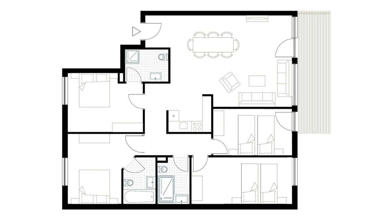 Alpsrental Apartments Freja Obertauern Ngoại thất bức ảnh